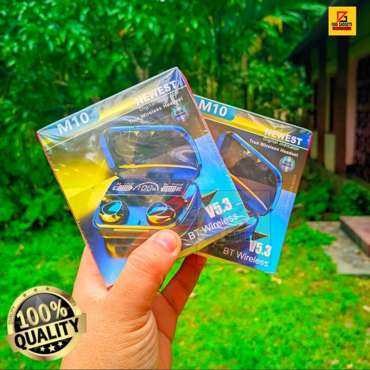 M10%20Tws%20Earphone%209D%20Stereo%20Led%20Digital%20Display%20Touch%20Cvc8.0%20Digital%20Noise%20Reduction%20Technology%20(With%202000Mah%20Mini%20Power%C2%A0%20-%20Image%203