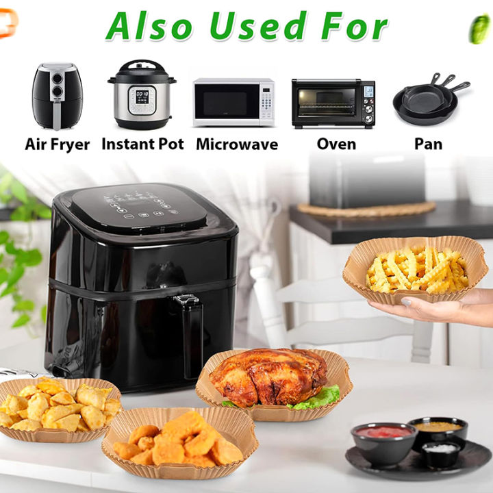 30-200%20Pcs%20Hot%20Air%20Fryer%20Paper%20Liners%20for%20Cosori%205'5/6%E2%80%994%20L%2020cm%2023cm%20XXL%20Large%20Square%20Disposable%20Airfryer%20Oven%20Baking%20Paper%20Tray%20-%20Image%203