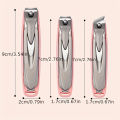 Colorful Nail Clippers Anti-Splash Nail Cutter Detachable Design Fingernail Clippers Stainless Steel Manicure Nail Tool. 