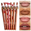 Violet Matte Lip Pencil - Long Lasting, Waterproof, Soft Smooth Lip Liner for Perfect Lip Definition. 