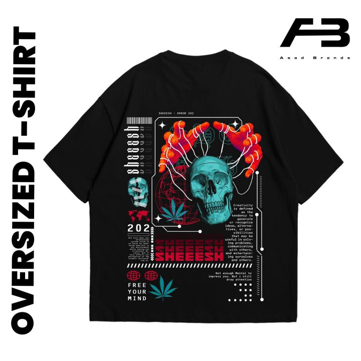 Drop%20Shoulder%20T%20shirt%20for%20men%20and%20women%20urban%20style%20-%20Image%202