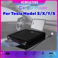 External Car DVD CD Player For MP5, LED TV, PC and Most Cars As Tesla Model 3 2019-2021 Portable CD Player with USB Power. 