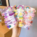 Baby Girl Cute China Color matching hair clip set/Hair Accessories. 