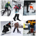 Heating Socks With Battery Box Rechargeable Anti-Cold Comfort Men Women Thermal Heated Outdoor Camping Ski Sports Winter. 