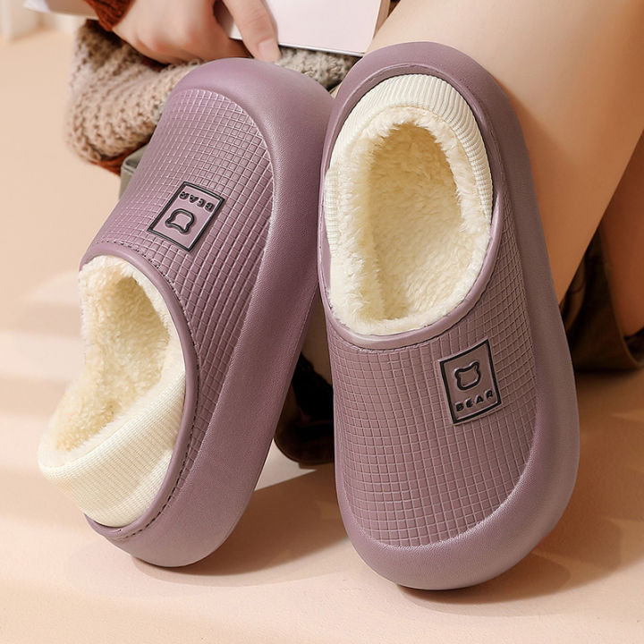 Waterproof%20Cotton%20Slippers%20for%20Women%20Men%20Winter%20Outdoor%20Indoor%20Non%20slip%20Home%20Plush%20Shoes%20Thick%20Bottom%20Cute%20Bear%20Shoes%20Couple%20-%20Image%206