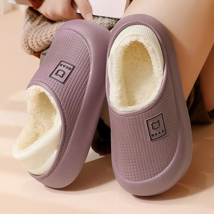 Waterproof%20Cotton%20Slippers%20for%20Women%20Men%20Winter%20Outdoor%20Indoor%20Non%20slip%20Home%20Plush%20Shoes%20Thick%20Bottom%20Cute%20Bear%20Shoes%20Couple%20-%20Image%206
