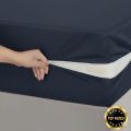 100% Waterproof Mattress Zipper Cover – Dustproof & Washable | Full Enclosure Protection. 