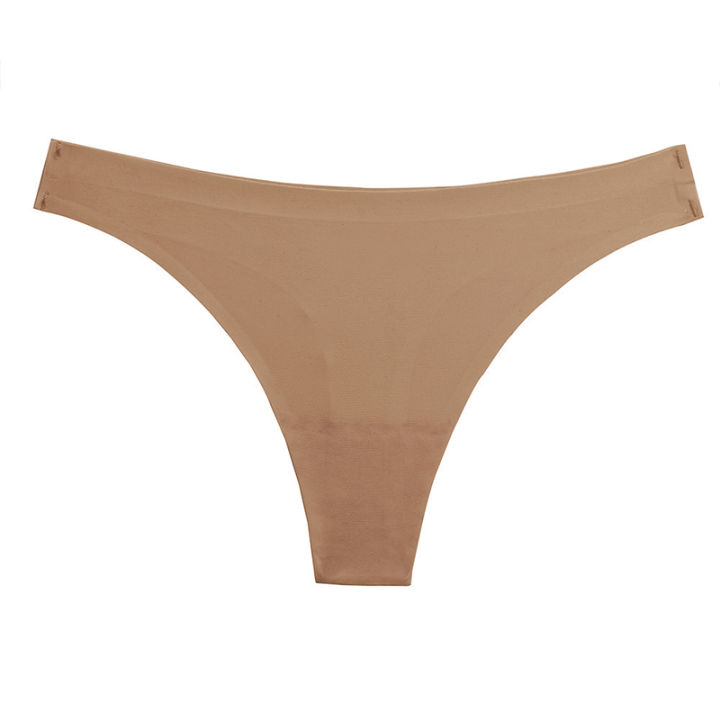 WarmSteps%203PCS/Set%20Women's%20Panties%20Seamless%20Female%20Thongs%20Silk%20Satin%20Underwear%20Girl%20%20G-Strings%20Soft%20Cozy%20Lingerie%20Hot%20T-Back%20-%20Image%205