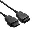 1.8m Game Console Cable for Sega Saturn Gamepad Controller Extension Cable Joystick Wire for Sega Saturn Replacement Cable. 