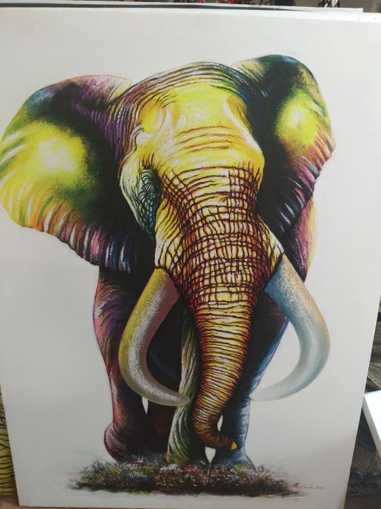Elephant painting