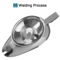 Fruit Salad Dressing Black Pepper Sauce Cup Kitchen Home Tool 304 Stainless Steel Western Food Juice Boat Restaurant Bar Tool.