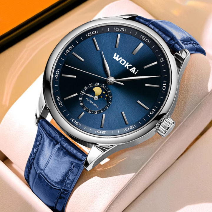 Wokai's New Fully Automatic Quartz Movement, Elegant Business Men's Watch Gift, Best Choice