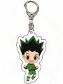 HunterxHunter Gon Freecss Cartoon Acrylic Keychains Killua Zoldyck Pendants Kurapika Keyring Hisoka Bag Tag Trendy Collection. 