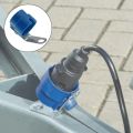 Round Trailer Plug Holder Connector Trailer Dirt Protection Plug ABS Adapter for 7 /13 Pin Plugs Truck Hitch Car Accessories.