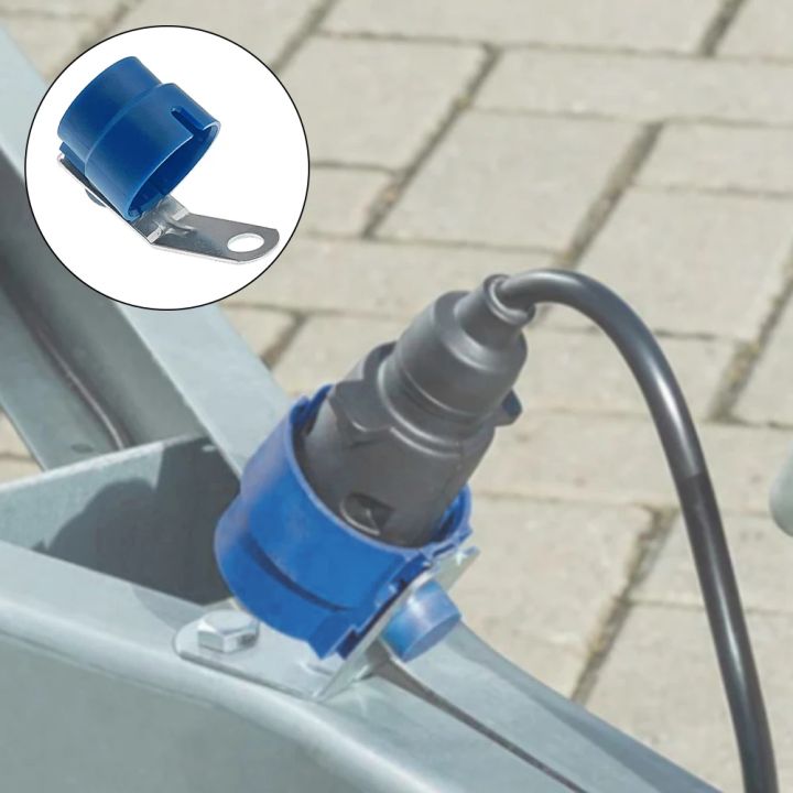 Round%20Trailer%20Plug%20Holder%20Connector%20Trailer%20Dirt%20Protection%20Plug%20ABS%20Adapter%20for%207%20/13%20Pin%20Plugs%20Truck%20Hitch%20Car%20Accessories%20-%20Image%205