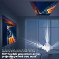 HY300 Projector 4k Android 11 With 1080p Support 20000 Hour Play Ad Goods. 