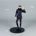 4pcs/set Gojo Satoru Anime Jujutsu Kaisen Action Figure Itadori Yuji Seated Noodle Stopper Model Toys Dolls Collection Hobbies.