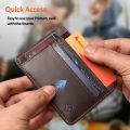 Mini Slim Smart Card Holder Slim Smart Wallet Smart Wallet with multiple compartments. 