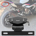 S1000RR License Plate Holder Adjustable Short Tail Tidy Motorcycle Accessories For BMW S1000 RR S1000R M1000RR 2019-2022 2023. 