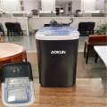 Portable Ice Maker Machine Countertop, Aokun 1500ML Electric Ice Maker with Touch LCD Display, Self-Cleaning Function, 9 Ice Cubes Ready in 7 Mins, 26lbs24H, Ice Basket & Scoop for Home, Bar, Party,Electric ice maker machine. 