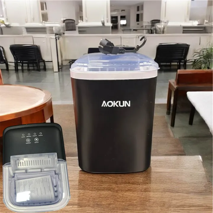 Portable%20Ice%20Maker%20Machine%20Countertop,%20Aokun%201500ML%20Electric%20Ice%20Maker%20with%20Touch%20LCD%20Display,%20Self-Cleaning%20Function,%209%20Ice%20Cubes%20Ready%20in%207%20Mins,%2026lbs24H,%20Ice%20Basket%20&%20Scoop%20for%20Home,%20Bar,%20Party,Electric%20ice%20maker%20machine%20-%20Image%203
