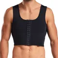 Men's Chest Vest Sweat Chest Bandage Tight-fitting Underwear Body Shaper Corset Support Belt Chest Compression Correct Posture. 