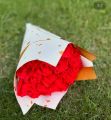 Flower Bouquet Ribbon Forever is a beautiful and symbolic floral arrangement that represents eternal love.. 