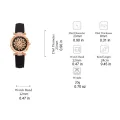 5pcs Set Watches For Women Leather Band Ladies Watch Simple Casual Women's Analog WristWatch Bracelet Gift Montre Femme(No box). 