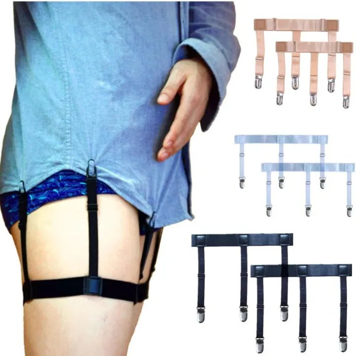 1Pair%20Elastic%20Mens%20Shirt%20Stays%20Striped%20Suspenders%20Straps%20Anti-skid%20Belt%20Garters%20Nylon%20Adjustable%20Shirt%20Holders%20For%20Male%20-%20Image%202