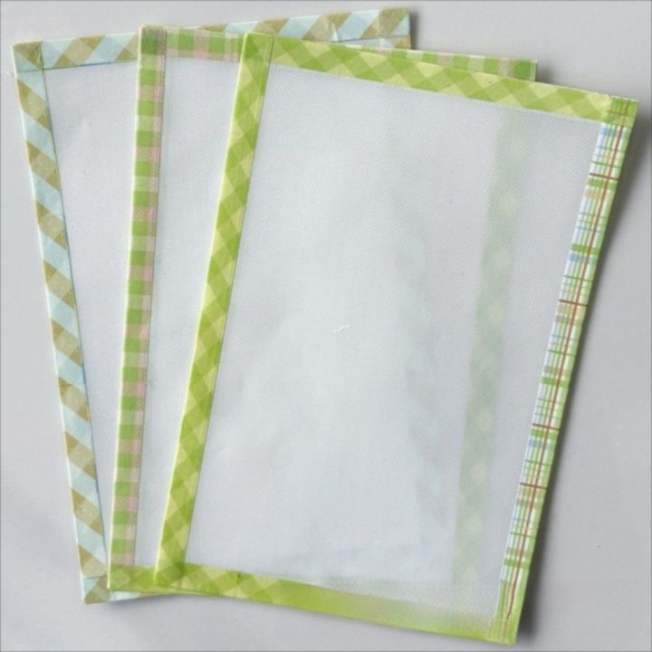 Handmade Perler Beads Baking Cloth Edge-stitched DIY Toy Accessories Iron-on Mat Transparent Heat Press Paper