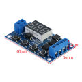 DC 5V-36V Trigger Cycle Delay Timer Switch Turn On Off Relay Module with LED Display Adjustable Timer Module. 