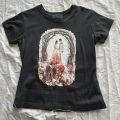 Summer Emo girls Y2k style clothes Harajuku print grunge Short Tops women's 90s T-shirts Fashion Goth Baby Tees Crop Tops 2000s. 