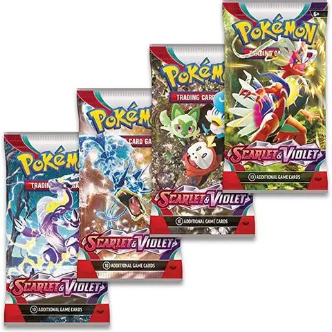 Pokemon 10 to 50  cards pack