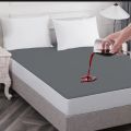 Grey Waterproof Fitted Sheets , Mattress Protectors All Size Available. 