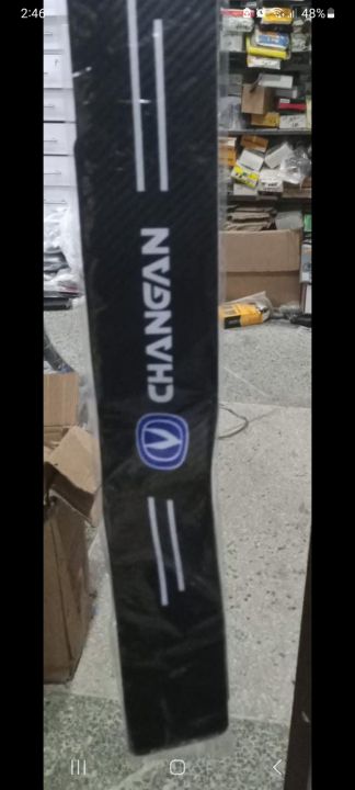 4pc%20Door%20Sill%20Skuff%20Plate%20Sticker%20With%20Changan%20Logo%20Suitabla%20For%20Alsvin%20And%20OShan%20x7%20Door%20sill%20Protect%20Cover%20-%20Image%204