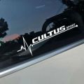 2pcs CULTUS sports beat for suzuki cultus (white) for rear side mirrors , cars exterior acessories, bumper stickers and decals. 