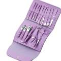 Premium 10 PCS Nail Clipper Kit, Nail Manicure Pedicure Kit, Nail Grooming Kit For Girls, Portable Travel Nail Care Cutter Kit, Cuticle Cutter Nail Filer, Nail Cutter Set All In One. 