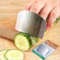 1 PCS Stainless Steel Guard Not Cut Hand Protector Finger Protection Tool Kitchen Accessories. 