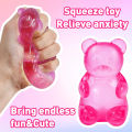 Schylling Needoh Bear Squishy Sensory Fidget Toy Stress Relief Anxiety Sensory Tool for Focus ADHD & Calming Office Desk Gadget. 