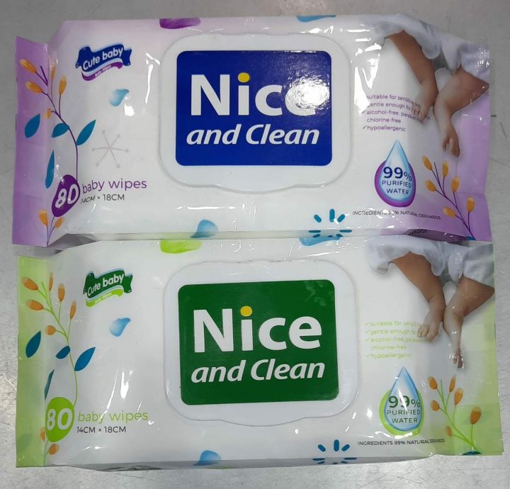 Baby%20wipes%20Nice%20and%20Clean%2080%20sheets%20/%20Cute%20baby%20/%20Wet%20wipes%20...%20-%20Image%204