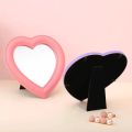 Heart Mirror Cosmetic Mirror Decorative Mirror Girl Heart Student Dormitory Mirror Home Decor Living Room Decoration Wall Decor. 