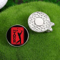 Creative Golf Hat Clip Magnetic Buckle Magnetic Golf Ball Marker Hat Clip Clothing Baseball Cap Decorative Jewelry Accessories.