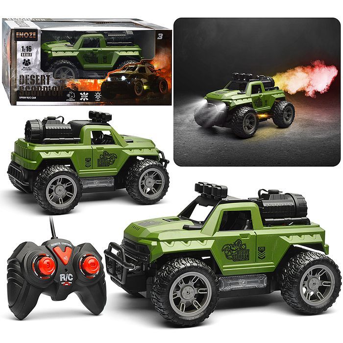 Rechargeable Remote Control Off Road Jeep Car With Flashing Lights ...