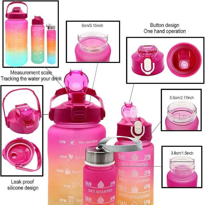 Best%20Quality%20Set%20of%203%20Plastic%20Water%20Bottles%20(1900ml/850ml/280ml)%20with%20Motivational%20Time%20Marker,%20Leakproof%20Durable%20Non-Toxic%20Sipper%20Water%20bottle%20for%20office,%20School%20Gallon%20Water%20bottle%20for%20gym%20(Multi,%20As%20per%20color%20availability)%20-%20Image%204