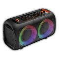 Brodu BTS-1709 Bass Portable Subwoofer Bluetooth Karaoke Speaker with Wireless MIC Big Sound/Dynamic 6.5 Inch Speaker Dual Subwoofer. 