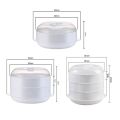 Microwave Oven Special Steamer Steamed Bun Dumpling Container Steamed Rice Multi Layer Steamer Plastic Steamer. 