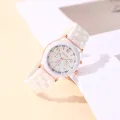 Reloj Mujer Fashion Women Watches White Silicone Jelly Quartz Watch Ladies Dress Wrist Watch Gifts for Girls Relogio Feminino. 