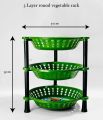 3 Layer Multi Purpose Storage Rack - Vegetable Rack. 
