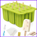 12 Pieces Silicone Popsicle Maker Molds Food Grade Ice Molds With Ice Cream With 50 Popsicle Sticks Popsicles Molds Household. 