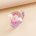 Boys and Girls with Children Cute Fashion Snap Watch Quartz Watch. 